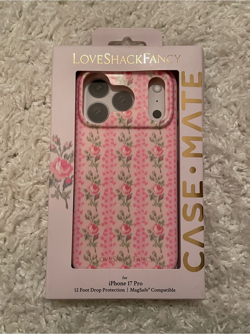 LoveShackFancy x Target Case-Mate iPhone 17 Pro Case Blooming Heirloom